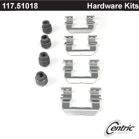 Centric Parts Disc Brake Hardware Kit, 117.51018 117.51018